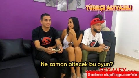 Ps oynayan kankasının sevgilisini kazanırsa sikecekti