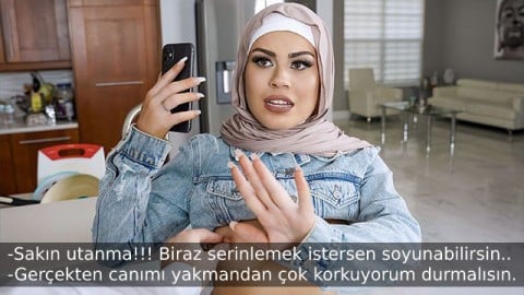 türbanlıyı bagırtar iskiyor